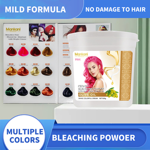 OEM meilleur professionnel sans ammoniaque blonde poudre de blanchiment organique poudre de blanchiment des cheveux pour éclaircir les cheveux vente en gros en usine - Product Image 6