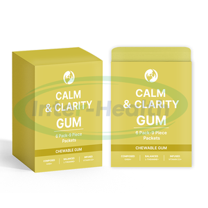Supplément de <span class=keywords><strong>sommeil</strong></span> sans sucre Ausreson OEM L-théanine Vitamine B6 Chewing-gum L-théanine <span class=keywords><strong>Gomme</strong></span> calme et claire - Product Image 3
