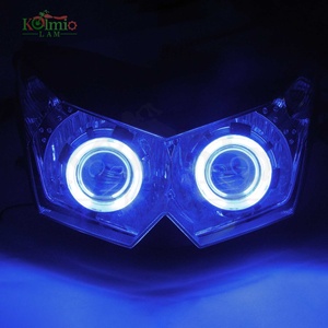 KOLMIO-LAM Xe Máy Phụ Kiện Phù Hợp Cho Đèn Pha Lắp Ráp Đầu Ánh Sáng Đèn <span class=keywords><strong>Z1000</strong></span> 2007-2009 Z750 Xe Máy Đèn Pha - Product Image 6