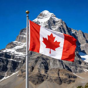 Drapeau national du Canada en stock, 3x5 pieds, en polyester imprimé, avec mât en fibre de verre, livraison rapide, bannière promotionnelle - Product Image 1