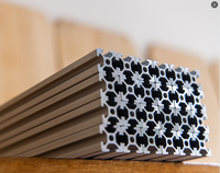 Profilés en aluminium extrudé conformes aux normes européennes, spécifications multiples à rainures en T, 6063 anodisé, pièces modulaires pour le cadre de machines