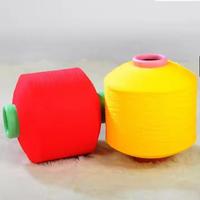 24s/2x6 douzaine teint point noué FIBC sac conteneur longue soie point de croix fil 1000kg Tonnage respirant Polyester coton sacs