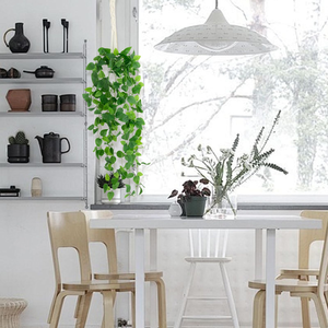 Plantas Colgantes Artificiales Más Vendidas, Planta <span class=keywords><strong>de</strong></span> Hiedra Artificial <span class=keywords><strong>de</strong></span> Tacto Real para Decoración del Hogar - Product Image 4