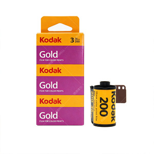 Original American <strong>Kodak</strong> <strong>Gold</strong> 200 Film, 36 Exposures, 135 Color Negative Film, No Paper Box Packaging. - Product Image 4