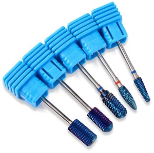 Kit professionnel de fraises pour cuticules, 5 pièces, accessoires de perceuse, outils de nail art, fraises pour <span class=keywords><strong>ongles</strong></span> en gel acrylique - Product Image 1