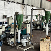 Extrudeuse de granulés de plastique automatique à grande vitesse Granulateur LDPE PP HDPE Machine de fabrication de granulés de recyclage de plastique noir
