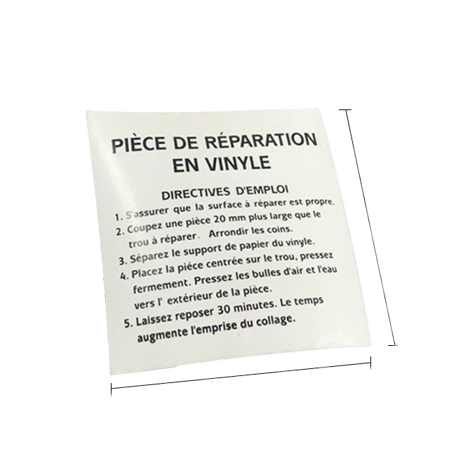 Kits de réparation P1928 patch de réparation de vinyle pour piscines extérieures