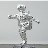 Weston Fiberglass Astronautenbeeld met liefde & muziek thema, buitendecoratie voor commerciële doeleinden - op maat gemaakte fabrikant