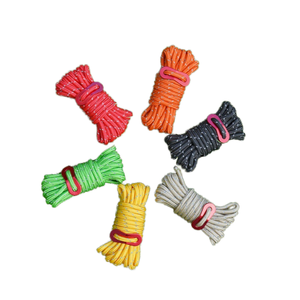 Corde de fixation réfléchissante de 4 mm x 4 m en gros, paracorde colorée de 4 mm d'épaisseur pour la fixation de tentes, auvents et abris de camping en extérieur - Product Image 4