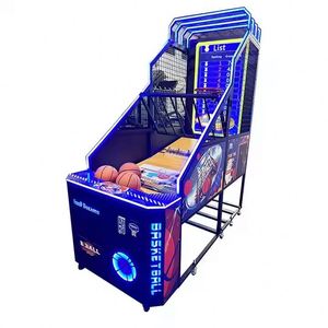 Machine de tir au basketball d'intérieur de haute qualité, version sportive avec écran LCD, fourniture directe d'usine, en métal - Product Image 6