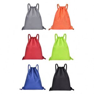 Wholesale Cheap Imaiwill Waterproof Nylon Jacquard Weave <b>Drawstring</b> Gym <b>Backpack</b> Custom Outdoor Casual Novelty Gifts - Product Image 4