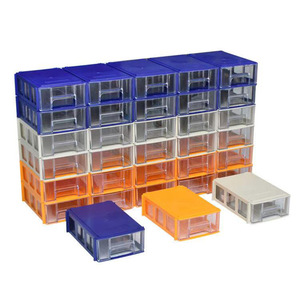 Modular <b>Plastic</b> Parts Cabinets <b>Drawer</b> Type <b>Storage</b> Boxes For Toys Hardware Organizing Durable Easy To Clean Injection Molding - Product Image 1