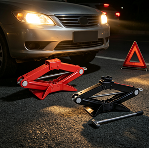 แม่แรงยกฉุกเฉินเหล็กคุณภาพสูง OEM ขนาด 2 ตัน แบบกรรไกร สำหรับมาตรฐานยุโรป - Product Image 5