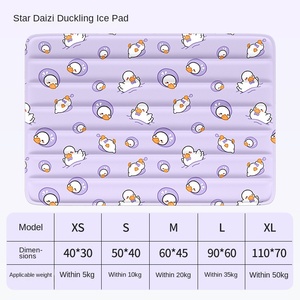 Haustier-Kühlmatte Sommer Hunde- & Katzen-Kühlmatte Kratzfestes Weiches <span class=keywords><strong>Gel</strong></span>-Material Quadratische/Runde/Ovale Formen Großhandel - Product Image 6