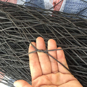 شبكة سلكية مرنة من الفولاذ المقاوم للصدأ SS304 تستخدم في سياج حدائق الحيوان وسياج الطيور - Product Image 5