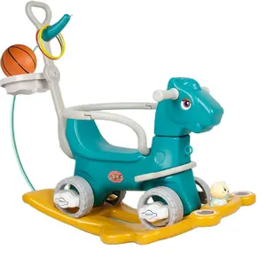 Cute Latest Design Superior Quality Plastic Rocking Dreamrocking Horse Balance Toy