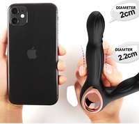 Fernbedienung Kabelloser Vibrierender Elektrischer Mini-Analvibrator für Männer Tragbares Diskretes Lustgerät