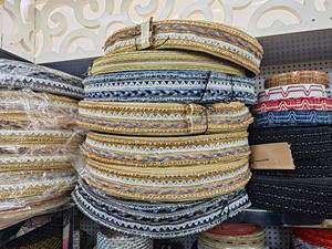 Fabriek Directe Groothandel Goud En Zilver Gevlochten Parel Kant Decoratie Metalen Kant Lint Rand - Product Image 5