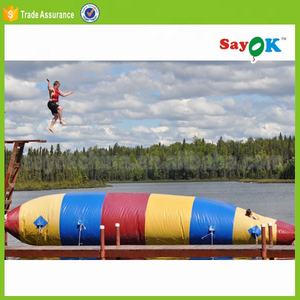 Oreiller d'eau gonflable d'extérieur, sac de saut d'eau gonflable, catapulte d'eau gonflable, <span class=keywords><strong>blob</strong></span> à louer - Product Image 4