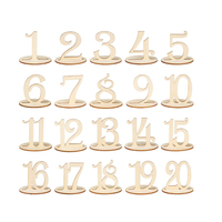 Numéros de table de mariage, gravure laser, 16 pièces, vente en gros