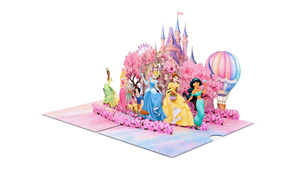Carte de vœux 3D Pop-up D.i.s.n.e.y Princess Castle, carte pop-up, cadeau d'anniversaire, haute qualité, vente en gros - Product Image 2