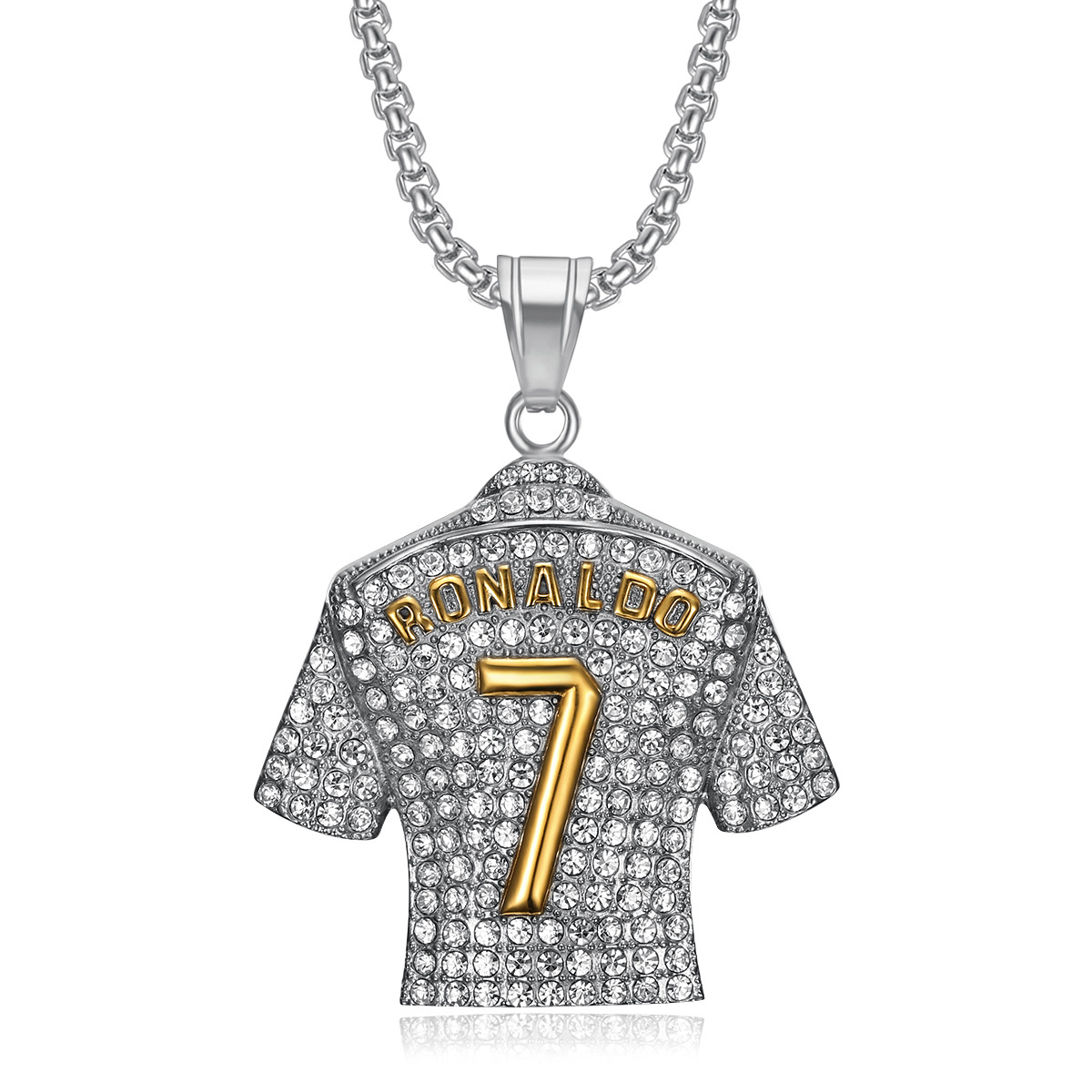 silver pendant without chain