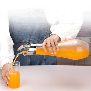 Chất Lượng Tốt Cấp Thực Phẩm Nóng Và Lạnh Nước Bình Không Thể Phá Vỡ Nhựa Nước Uống Nước Chanh Bình Bình Nước Trái Cây - Product Image 1