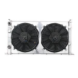 Radiador <span class=keywords><strong>de</strong></span> Aluminio con Cubierta <span class=keywords><strong>de</strong></span> Ventilador para Sistema <span class=keywords><strong>de</strong></span> Refrigeración <span class=keywords><strong>de</strong></span> Motor Personalizado <span class=keywords><strong>de</strong></span> Fábrica para Volkswagen Golf Jetta 2.8L V6 2771cc -<span class=keywords><strong>ci</strong></span> 1994-1998 - Product Image 1