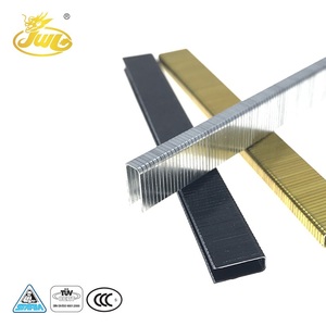 21GA U Type <span class=keywords><strong>Clou</strong></span> Agrafe de Matériel Plaqué <span class=keywords><strong>Or</strong></span> En Acier Clous De Meubles - Product Image 5
