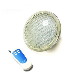 ไฟ LED สำหรับสระว่ายน้ำ IP68 กระจกใส 5000K แสงเดย์ไลท์ พร้อมรีโมทคอนโทรล RF  หลอดไฟใต้น้ำ 110V AC รับประกัน 3 ปี - Product Image 1