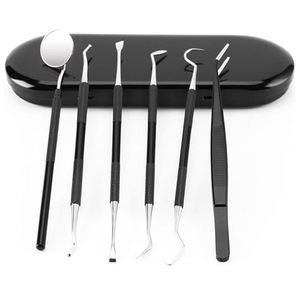 Dental <b>Tools</b> Kit 6Pcs Stainless Steel Oral Care Set For Home <b>Teeth</b> <b>Cleaning</b> Tartar Plaque Removal - Product Image 3