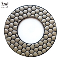 LITTLE ANT Disque diamanté à finition lisse 130 mm, trou central 70 mm, pour la rénovation des comptoirs en quartz, marbre et pierre