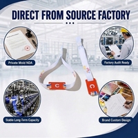 Braccialetto RFID in tessuto ultraleggero personalizzato con logo stampato, ecologico, usa e getta, per biglietti d'ingresso, discoteche e biglietti da visita