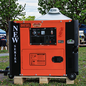 เครื่องกำเนิดไฟฟ้าดีเซลแบบเงียบพิเศษ 50Hz ขนาด 3kva ถึง 20kva พร้อมระบบ ATS ควบคุมระยะไกล แบบเก็บเสียง รุ่น 10kw 16kw 8kva 10kva 5kva - Product Image 3