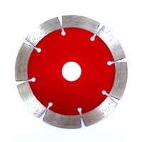 Lame de scie diamantée segmentée industrielle de 125 mm, alésage de 22,23 mm, épaisseur de 1,5 mm, hauteur de rebord de 20 mm, haute efficacité pour béton et grès