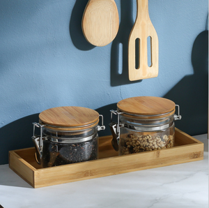Size Variant Bamboo Fruit <strong>Storage</strong> <strong>Tray</strong> for Food Service - Product Image 3