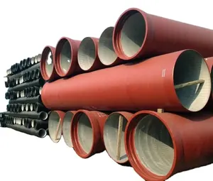 Penjualan laris Tiongkok pipa pengiriman pipa drainase air kelas K9 standar nasional tempat pabrik pipa