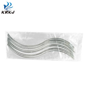 Jarum dokter hewan KD909C, besar, jarum stainless steel melengkung untuk operasi ternak - Product Image 6