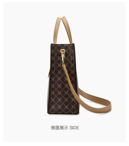 Casual Tote Vintage Ladies Tote Hand <b>Bag</b> PU Leather Luxury Handbags Women Designer <b>Bags</b> <b>for</b> Women Sac a Main Femme - Product Image 4