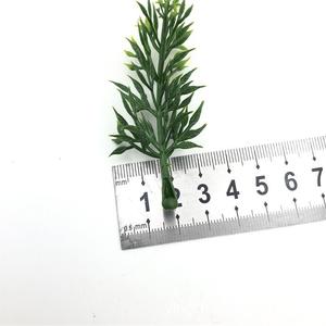 Accessoires pour plantes aquatiques artificielles, décoration de feuilles en plastique de 8.5CM pour aquarium, couleur verte, blanche, violette, verte - Product Image 3