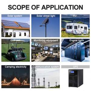 Stockage d'énergie solaire rechargeable <span class=keywords><strong>12v</strong></span> 9ah 10ah 12ah <span class=keywords><strong>14ah</strong></span> 15ah Système solaire à cycle profond <span class=keywords><strong>Batterie</strong></span> au <span class=keywords><strong>gel</strong></span> - Product Image 4