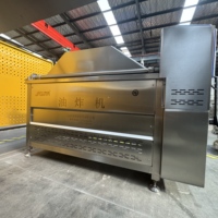 Freidora de agua de aceite profundo de acero inoxidable de alta productividad para freír pollo para restaurantes y fábricas