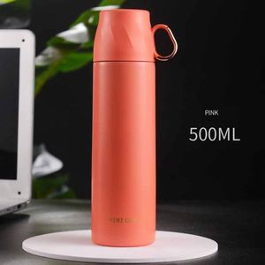 Bouteille d'eau isotherme 500 ml en acier inoxydable, flacons à vide intelligents - Product Image 4