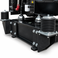 Generator Diesel Open Frame 20kW 30kW 40kW 50kW |   Unit Tenaga Mobile yang Dipasang di Truk Ringan dengan Struktur Tahan Guncangan