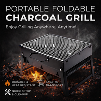 Meilleur prix OEM/ODM - Barbecue pliant en métal léger au charbon de bois avec housse - Idéal pour le camping, la survie et les voyages - Modèle EPDGFC000