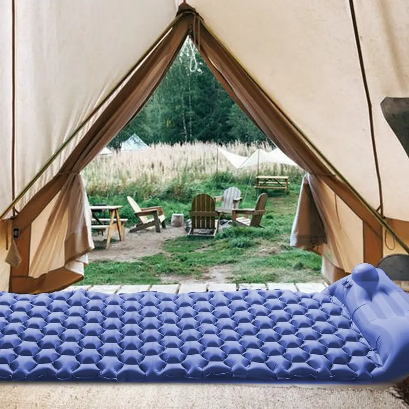 YUANFENG निविड़ अंधकार Inflatable नींद की चटाई हल्के हवा गद्दे में बनाया के साथ-पंप के लिए तम्बू