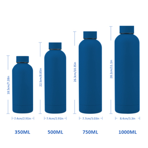 Bouteille d'eau personnalisée minimaliste en acier inoxydable rouge, avec logo sur mesure, écologique, isolation thermique, compatible eau bouillante, idéale pour les fêtes - Product Image 5