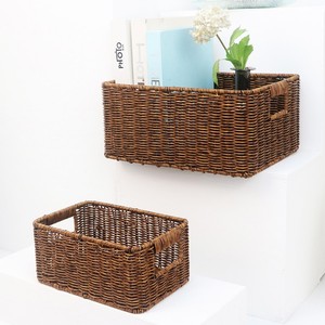 Wicker Designed <strong>square</strong> <strong>Storage</strong> <strong>Basket</strong> - Categorized and Organized <strong>Storage</strong> Bin - Mold-resistant - Multi-functional <strong>Storage</strong> <strong>Basket</strong> - Product Image 4