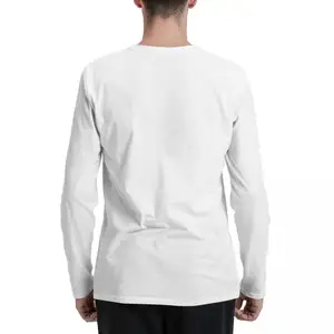 Wholesale T Shirt Custom Cotton T Shirt Men's Long Sleeve T-Shirts Casual Style T Shirt For Men