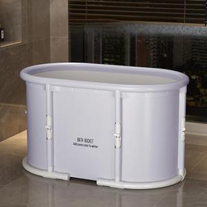Vente chaude Ménage <span class=keywords><strong>Pliable</strong></span> Ovale Nylon Tissu <span class=keywords><strong>Baignoire</strong></span> <span class=keywords><strong>Adulte</strong></span> <span class=keywords><strong>Douche</strong></span> Sueur Vapeur Allongé Trempage <span class=keywords><strong>Baignoire</strong></span> - Product Image 1
